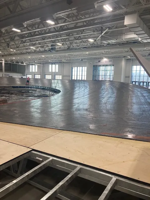 Indiana Fairgrounds indoor track facility